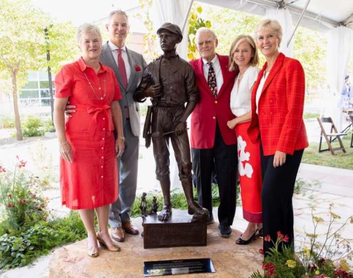 The Eccles Family (L to R): Hope, Spencer P., Spencer F., Lisa, Katie